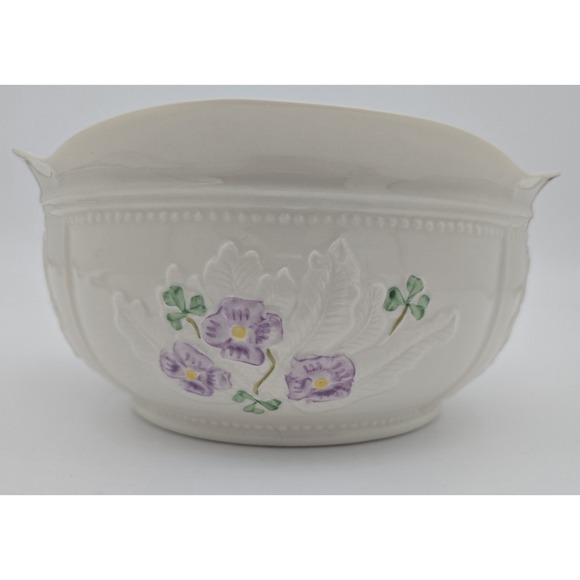 Belleek Other - Belleek Ireland 12th Anniversary Show 2006 Limited Ed Serving BOWL No. 410/770